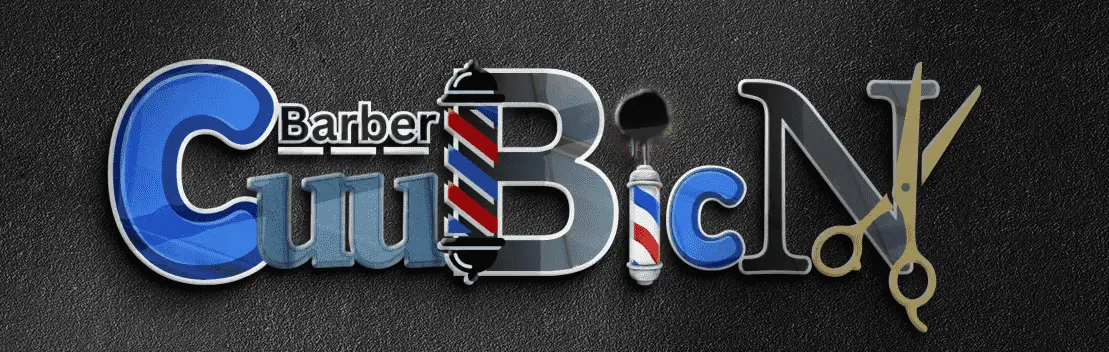 Cuubic N The Barber Logo